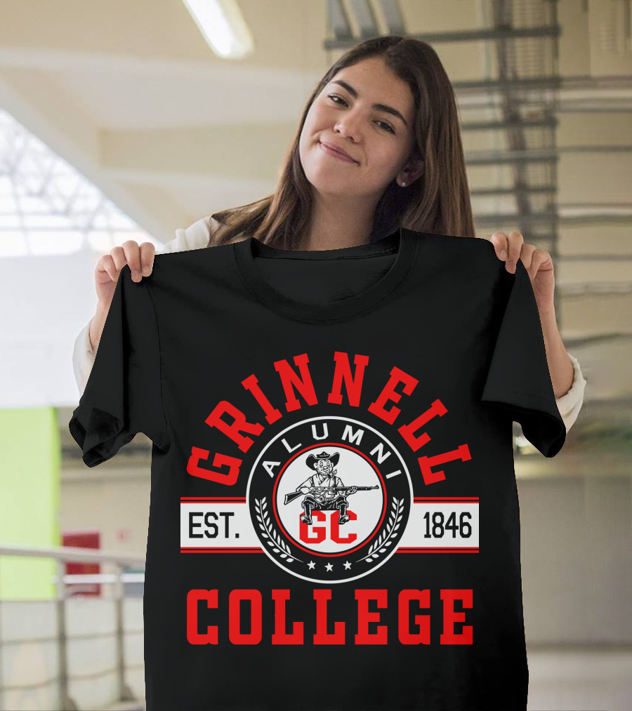 Grinnell College Alumni Est. 1846 GC T-Shirt