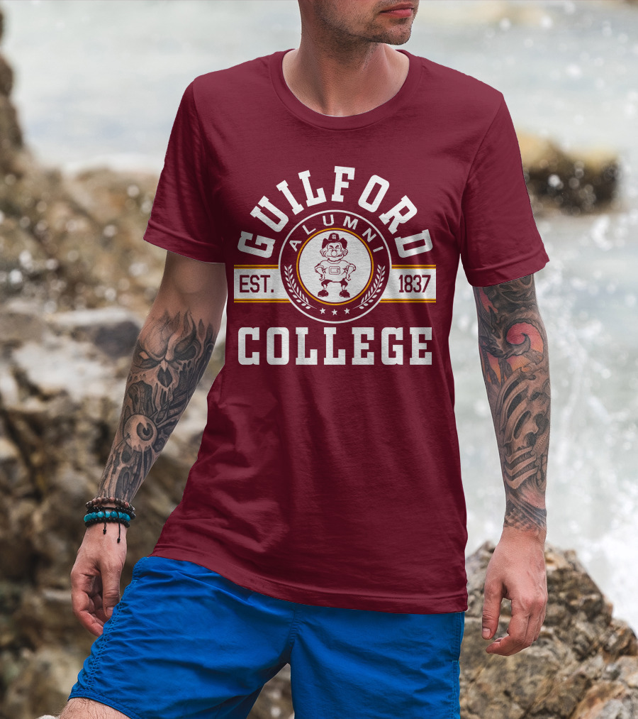 Guilford College Alumni Est. 1837 T-Shirt