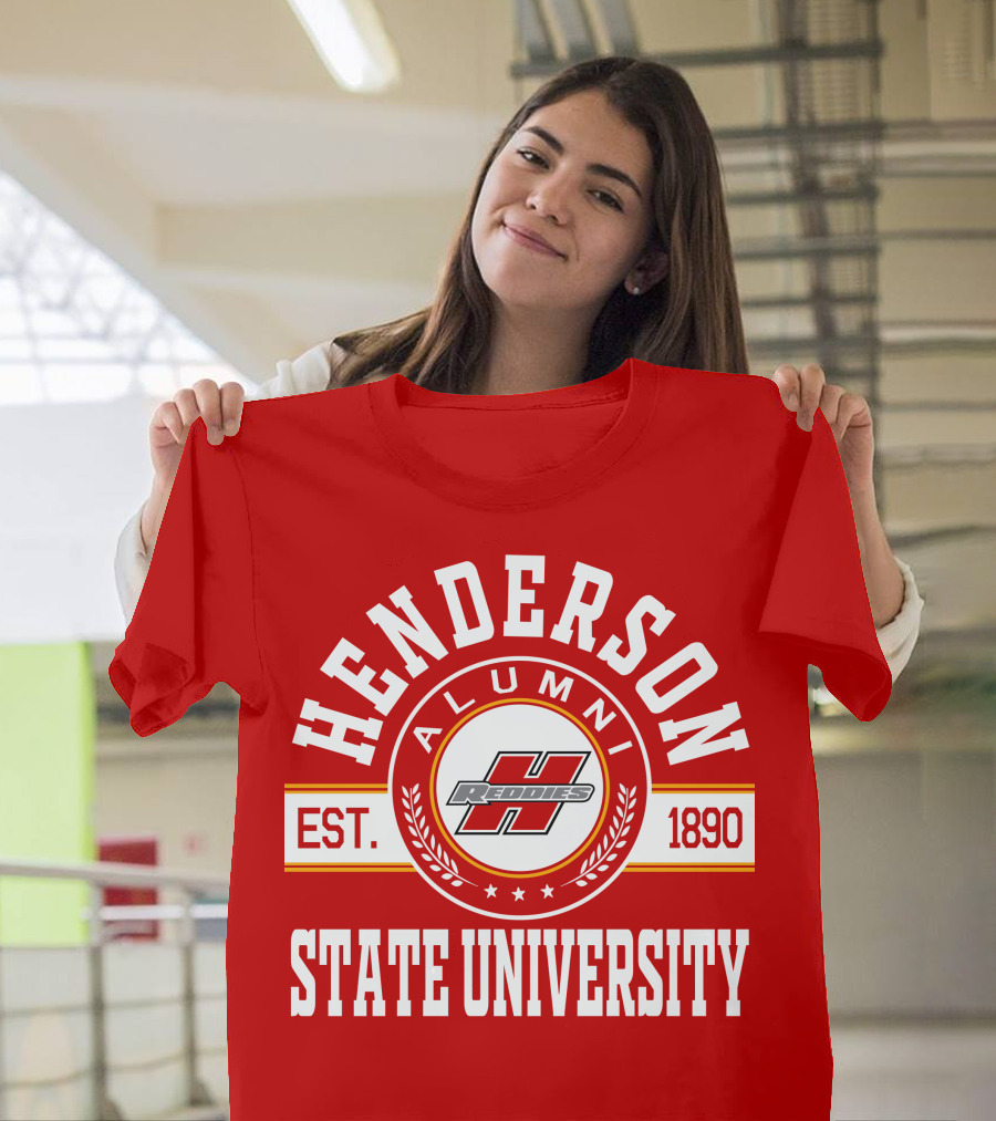 Henderson State University Alumni Reddies Est. 1890 T-Shirt