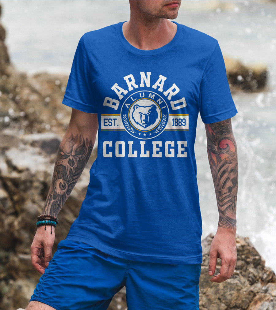 Barnard College Alumni Est. 1889 Bear T-Shirt