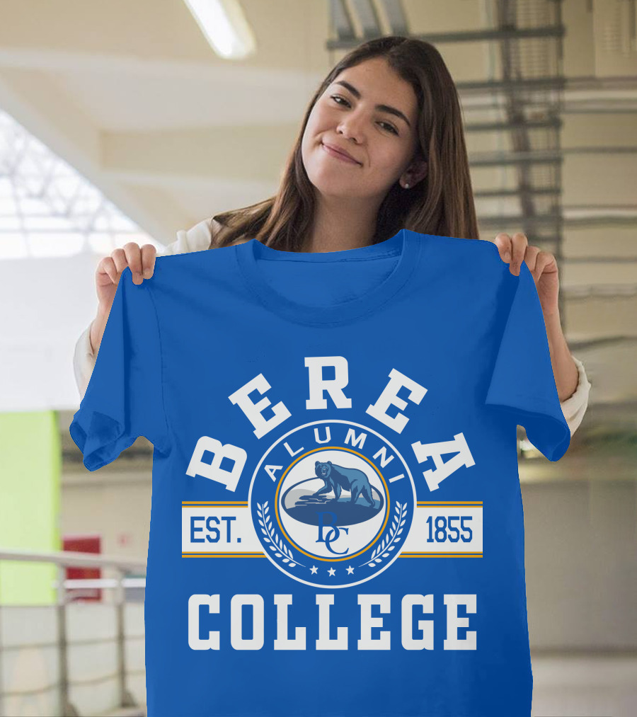 Berea College Alumni Est. 1855 Bear T-Shirt