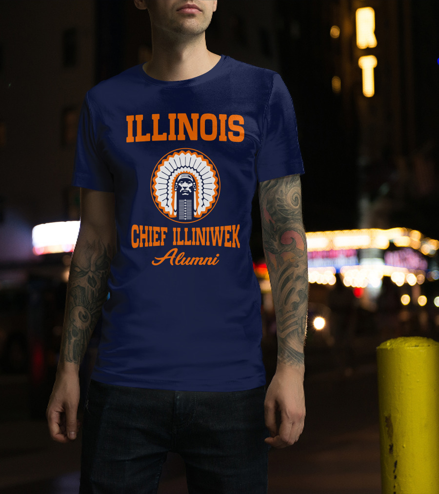 Illinois Chief Illiniwek Alumni T-Shirt