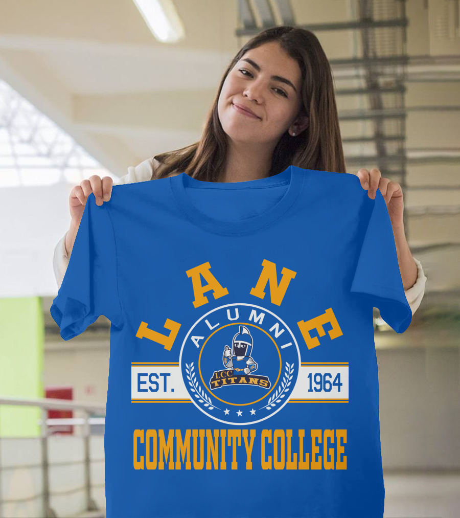 Lane Community College Alumni EST 1964 LCC Titans T-Shirt