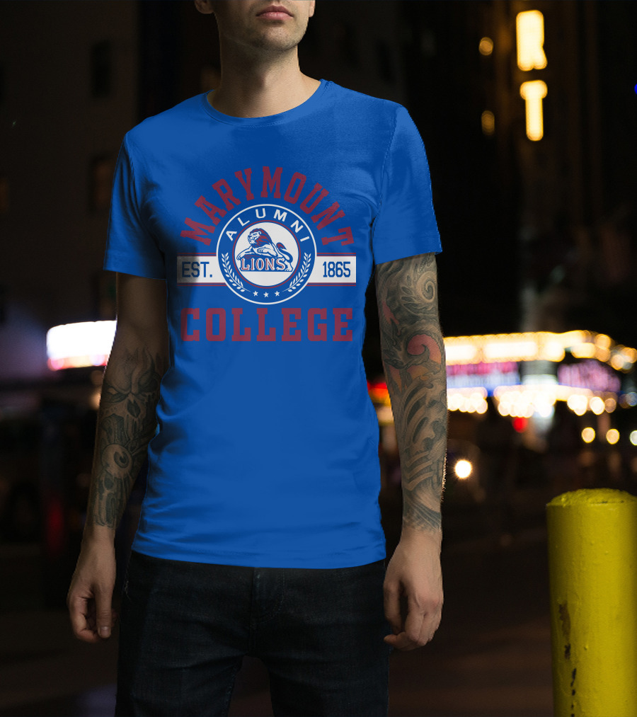 Marymount College Alumni Lions Est. 1865 T-Shirt