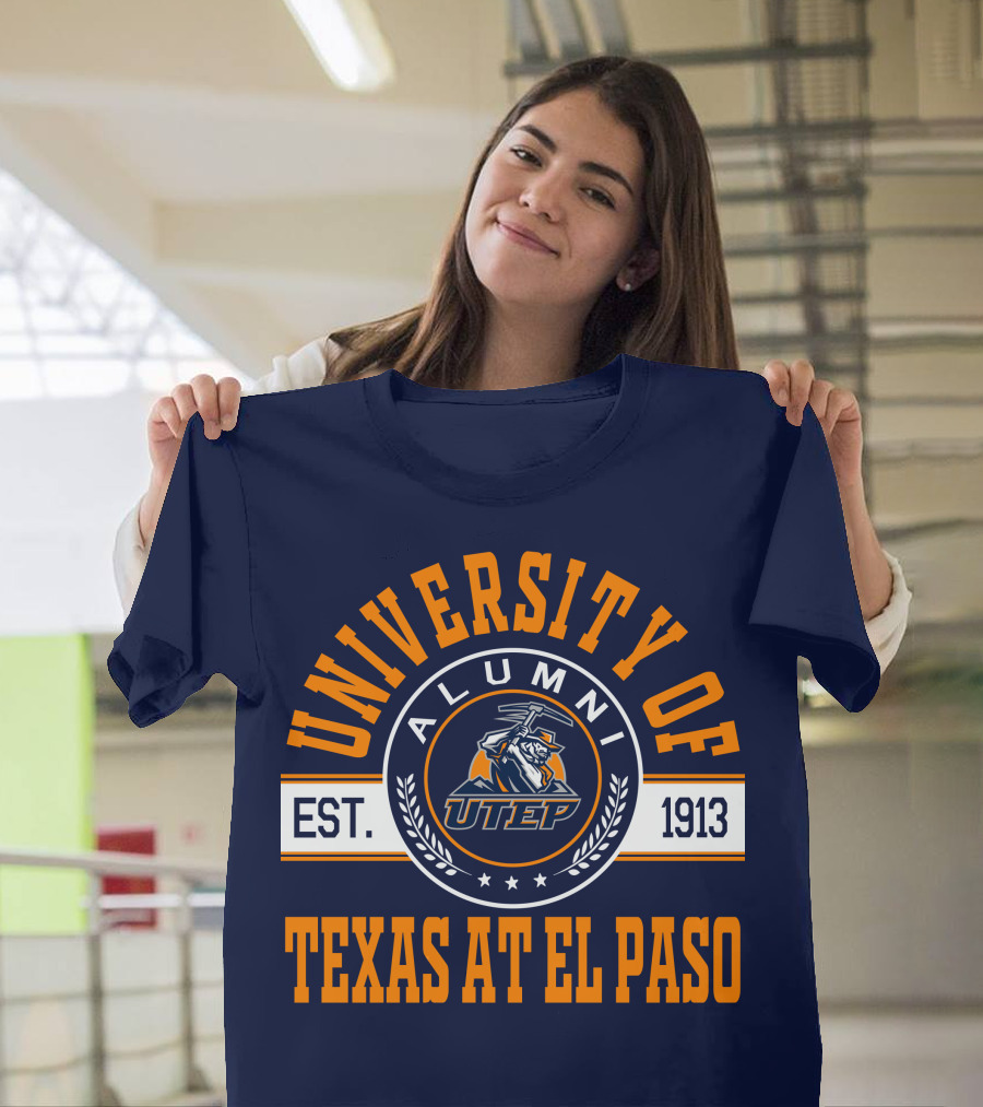 University of Texas at El Paso UTEP Alumni Est. 1913 T-Shirt