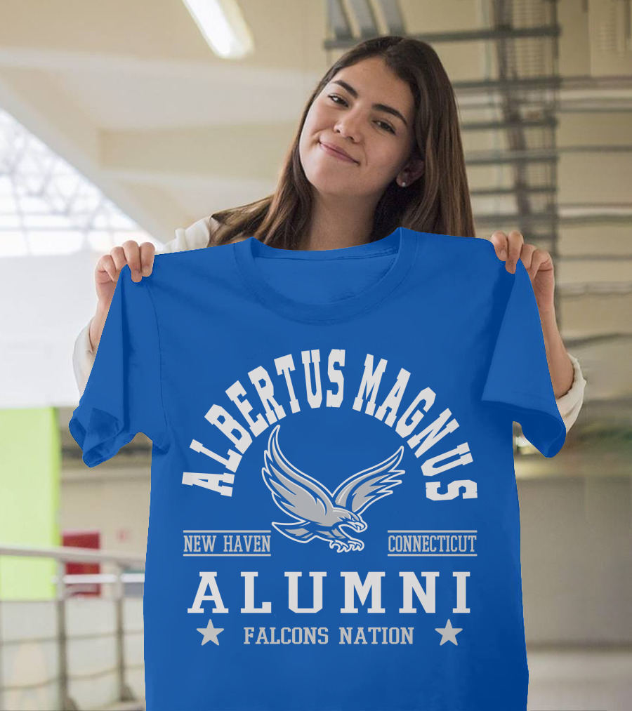 Albertus Magnus New Haven Connecticut Alumni Falcons Nation T-Shirt