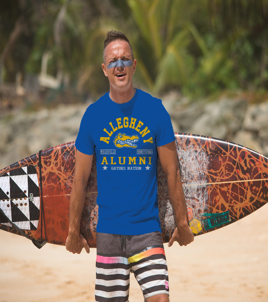 Allegheny Alumni Gators Nation Meadville Pennsylvania T-Shirt