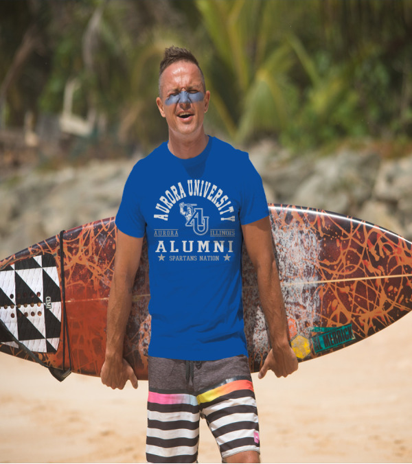 Aurora University Alumni Spartans Nation Aurora Illinois T-Shirt