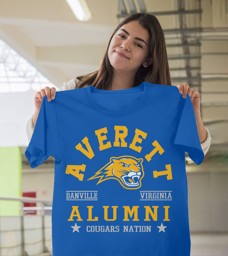 Averett Cougars Alumni Danville Virginia Nation T-Shirt