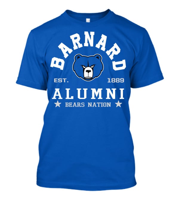 Barnard Alumni Bears Nation Est. 1889 T-Shirt