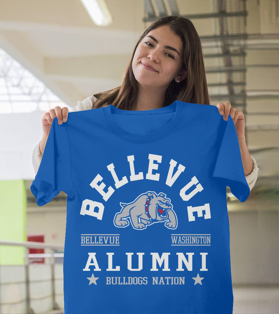 Bellevue Washington Alumni Bulldogs Nation T-Shirt