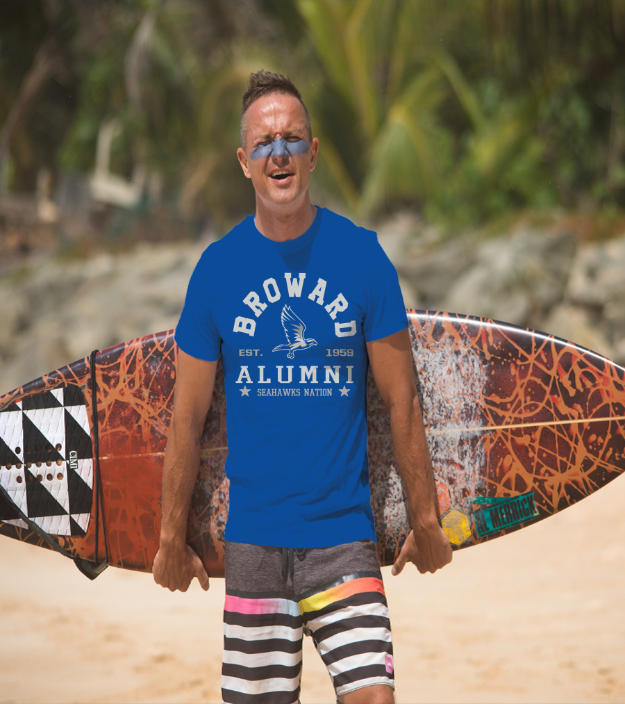 Broward Alumni Est. 1959 Seahawks Nation T-Shirt