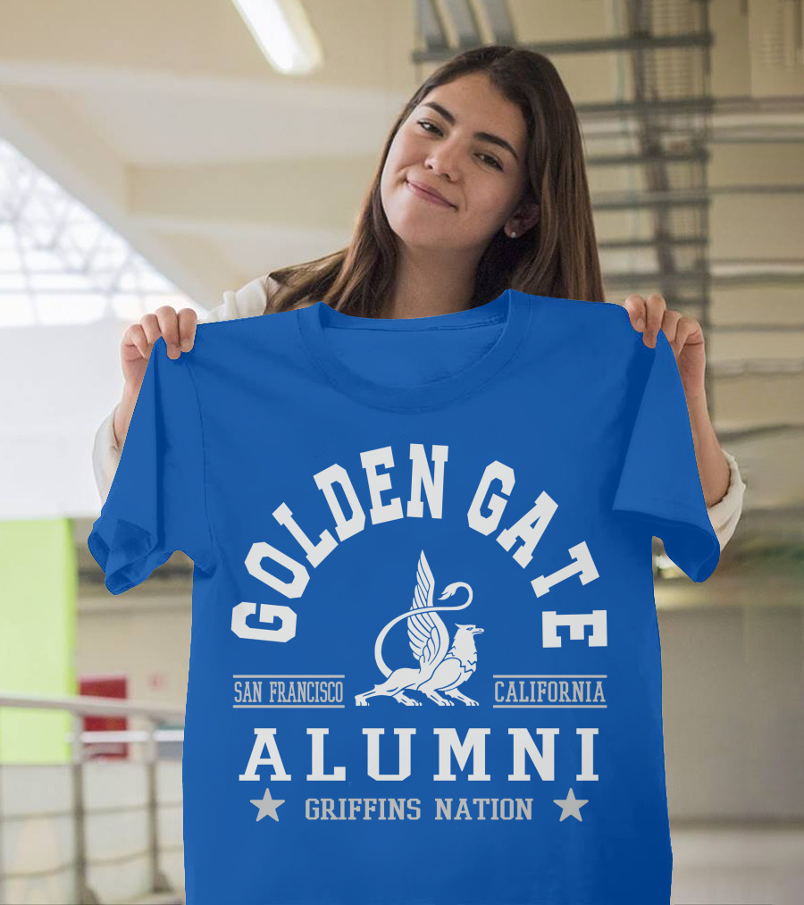 Golden Gate San Francisco California Alumni Griffins Nation T-Shirt