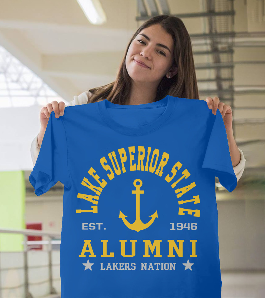 Lake Superior State Alumni Lakers Nation Est. 1946 T-Shirt
