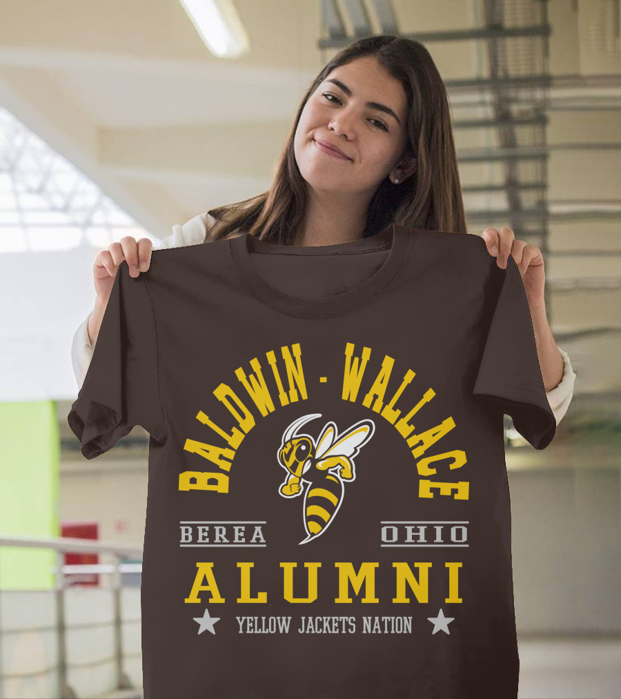 Baldwin Wallace Berea Ohio Alumni Yellow Jackets Nation T-Shirt