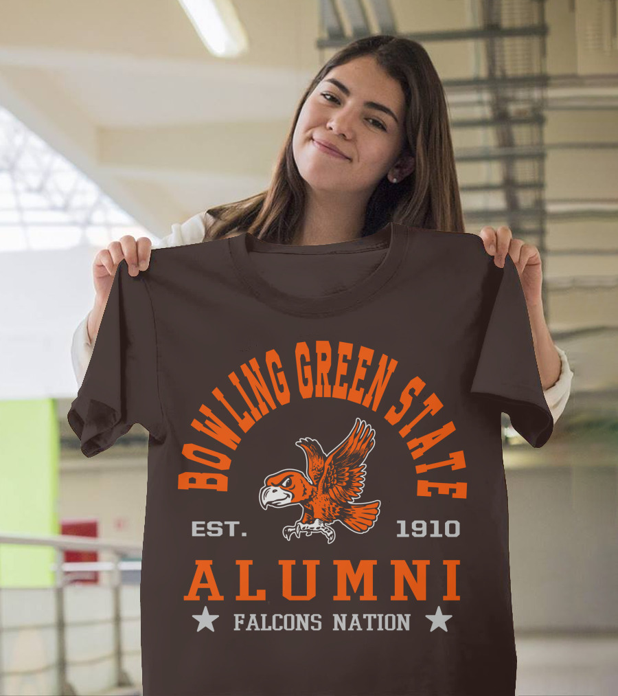 Bowling Green State University Falcons Alumni Est. 1910 Nation T-Shirt