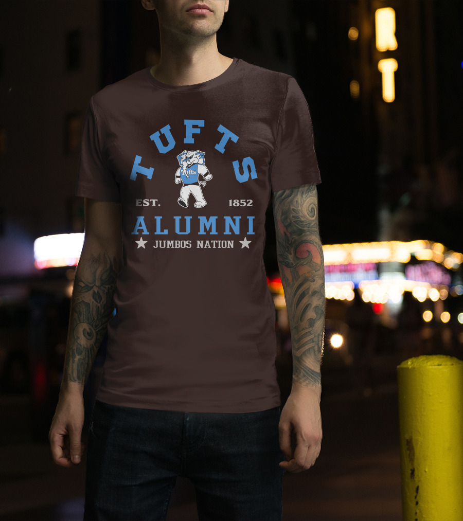 Tufts Alumni Jumbos Nation Est. 1852 T-Shirt
