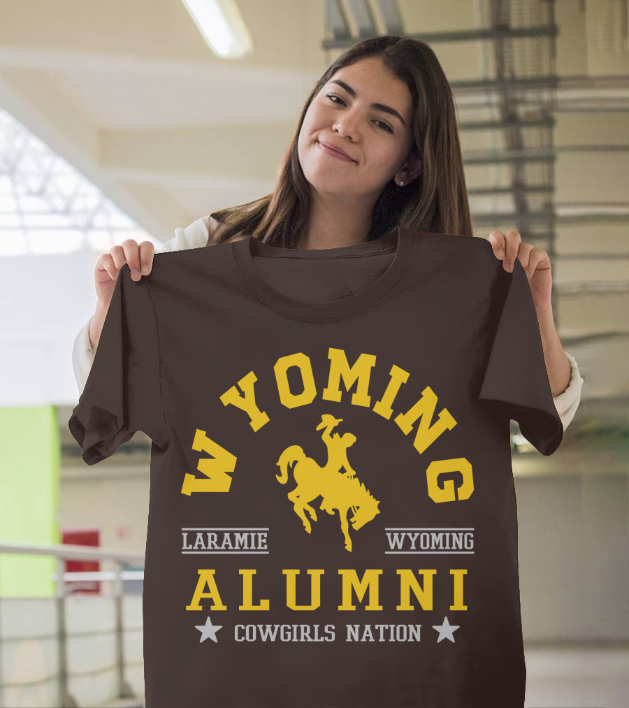 Wyoming Alumni Laramie Cowgirls Nation T-Shirt