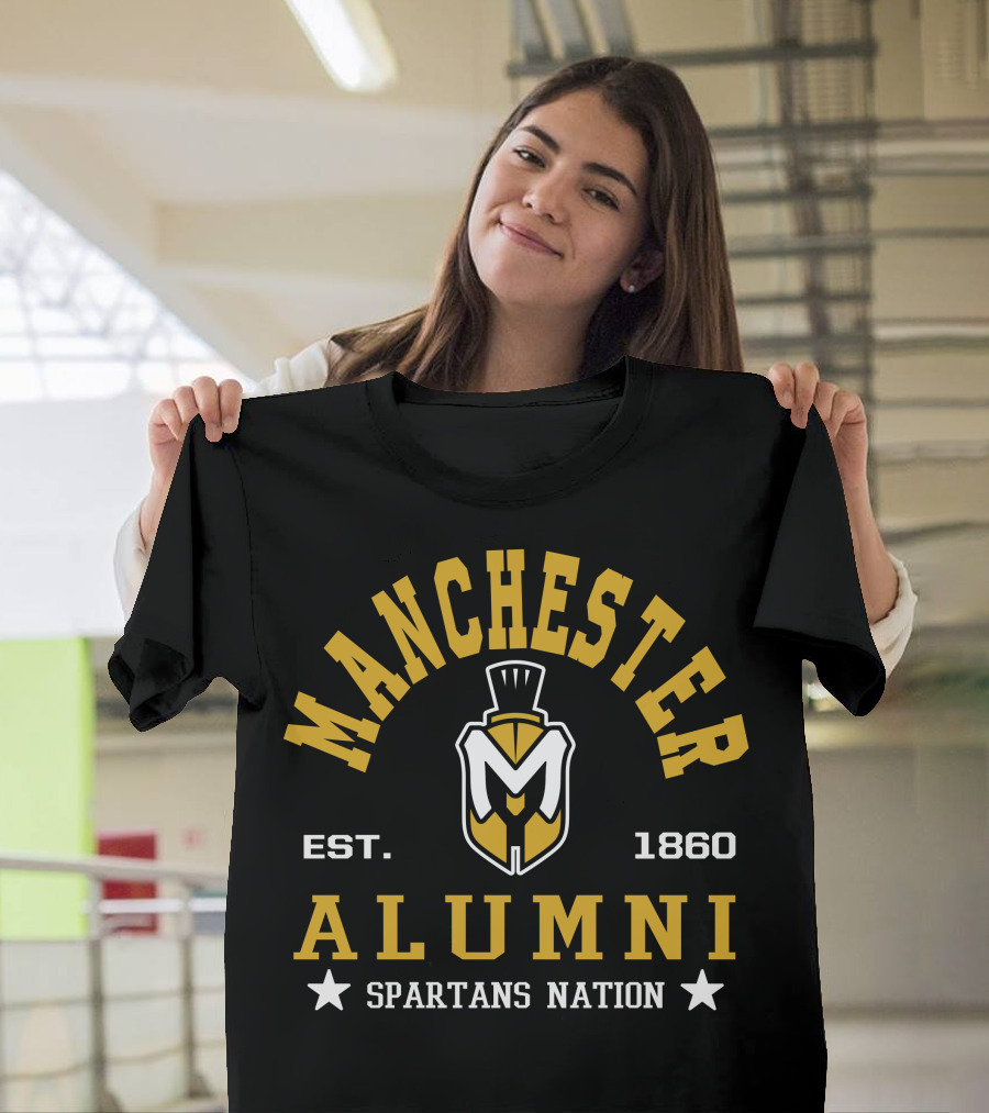 Manchester College Alumni Spartans Nation Est. 1860 T-Shirt