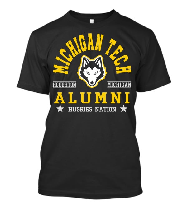 Michigan Tech Alumni Houghton Michigan Huskies Nation T-Shirt