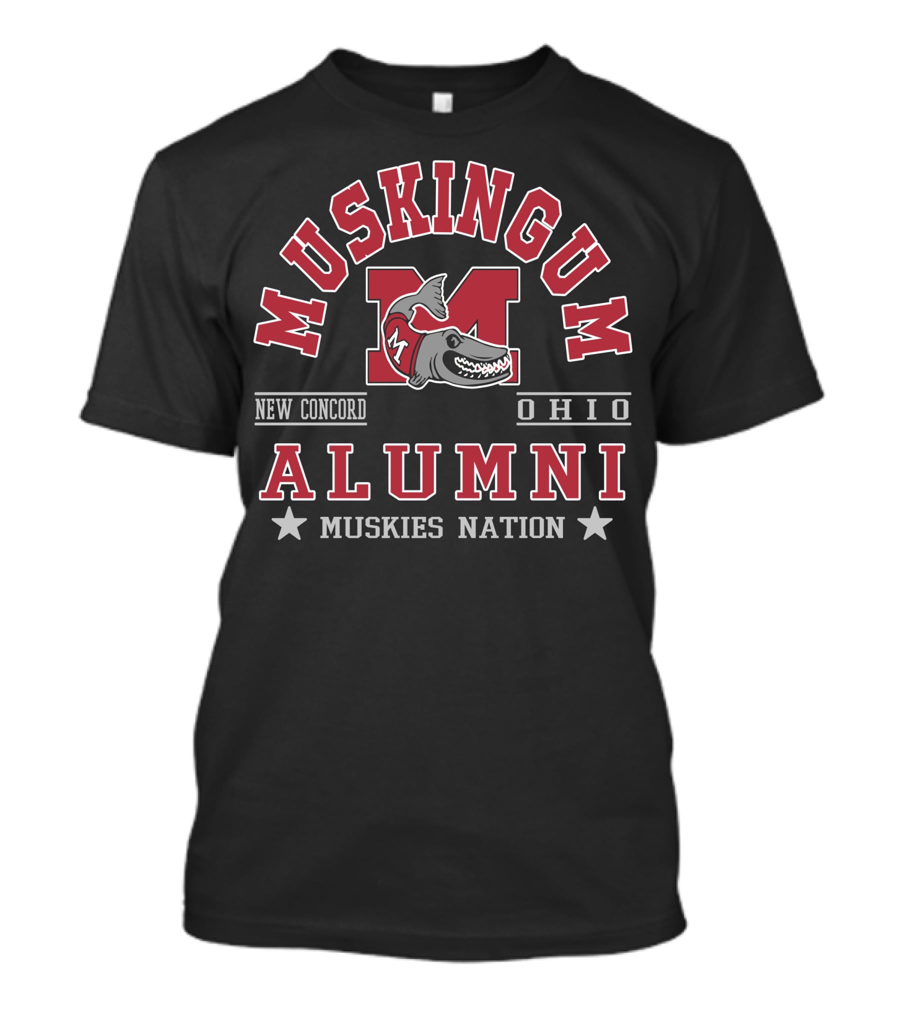 Muskingum College Alumni Muskie Nation New Concord Ohio T-Shirt
