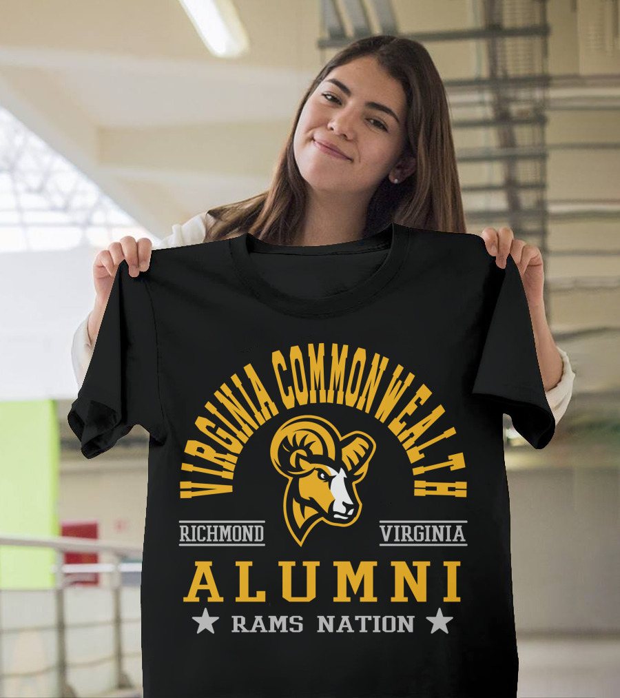 Virginia Commonwealth University Rams Alumni Richmond Virginia Rams Nation T-Shirt