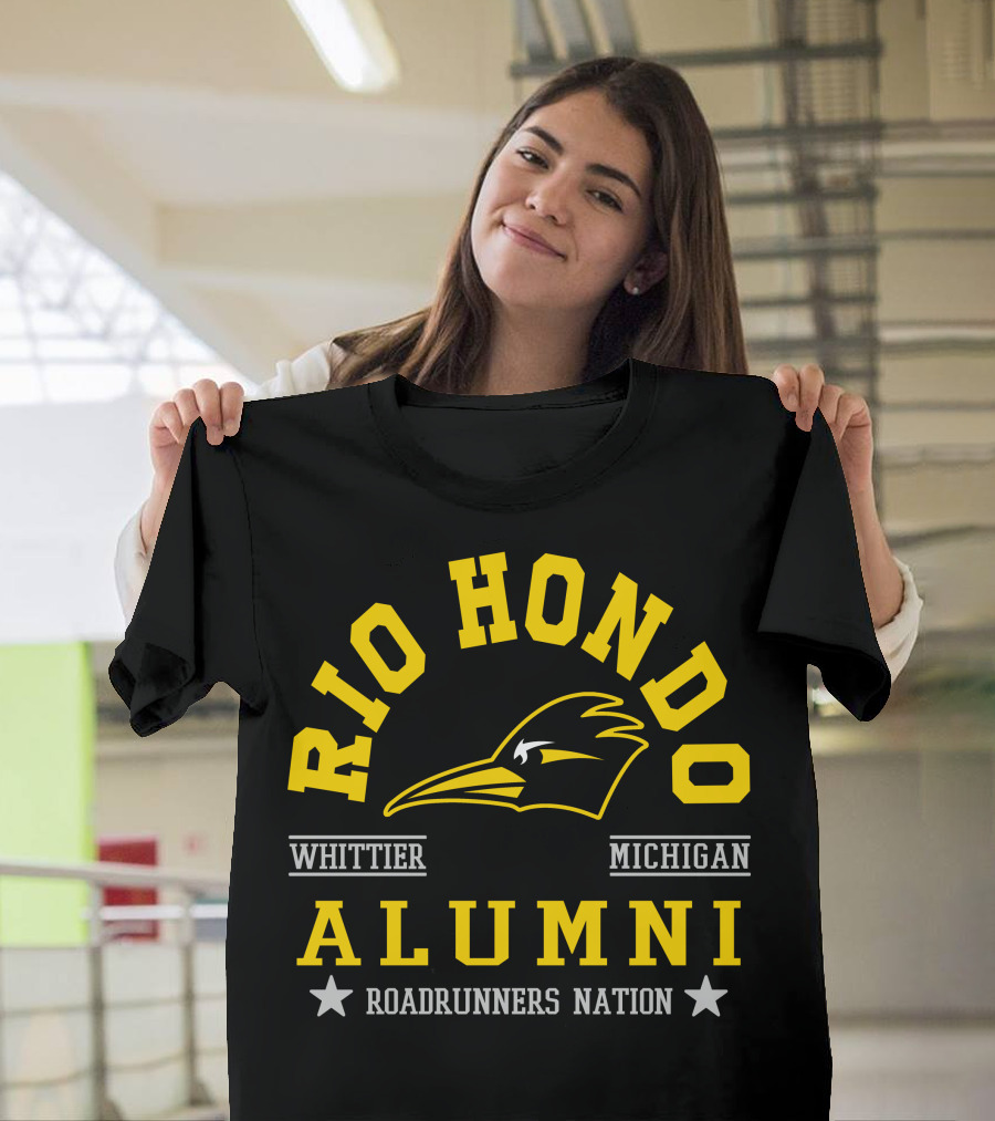 Rio Hondo Alumni Roadrunners Nation Whittier Michigan T-Shirt