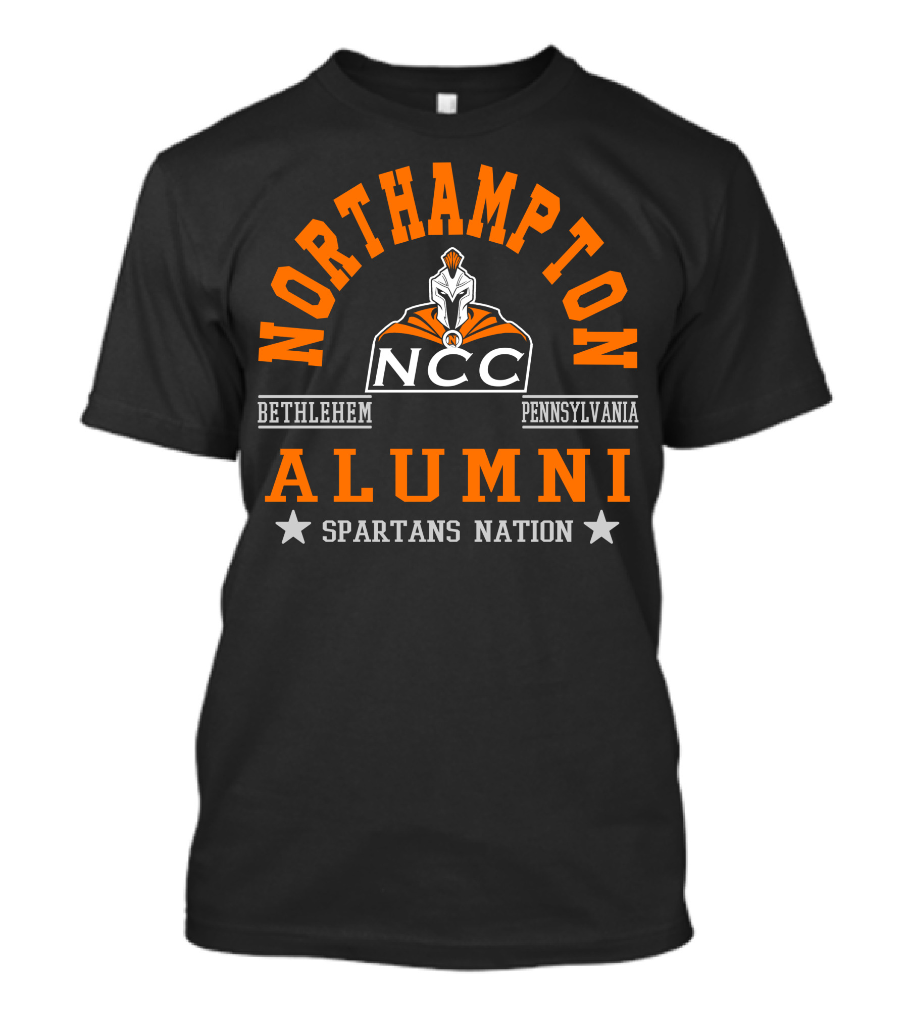 Northampton NCC Alumni Bethlehem Pennsylvania Spartans Nation T-Shirt