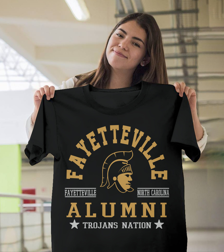 Fayetteville Alumni North Carolina Trojans Nation T-Shirt
