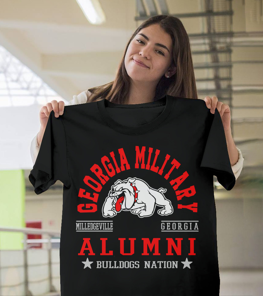 Georgia Military College Milledgeville Alumni Bulldogs Nation T-Shirt