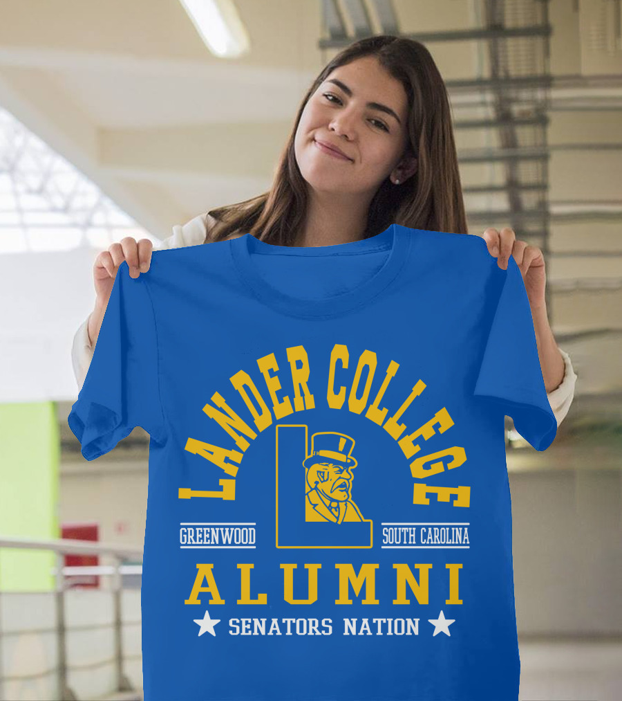Lander College Alumni Senators Nation Greenwood South Carolina T-Shirt