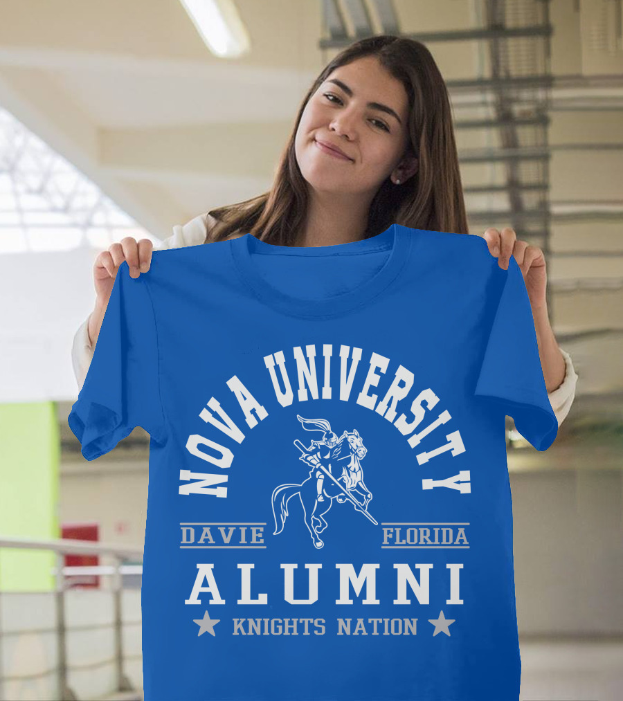 Nova University Alumni Davie Florida Knights Nation T-Shirt