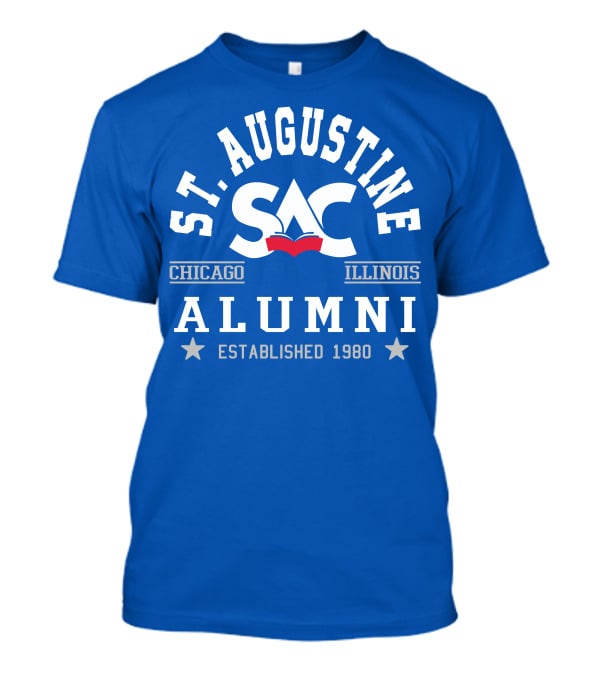 St. Augustine College Alumni Chicago Illinois SAC Established 1980 T-Shirt