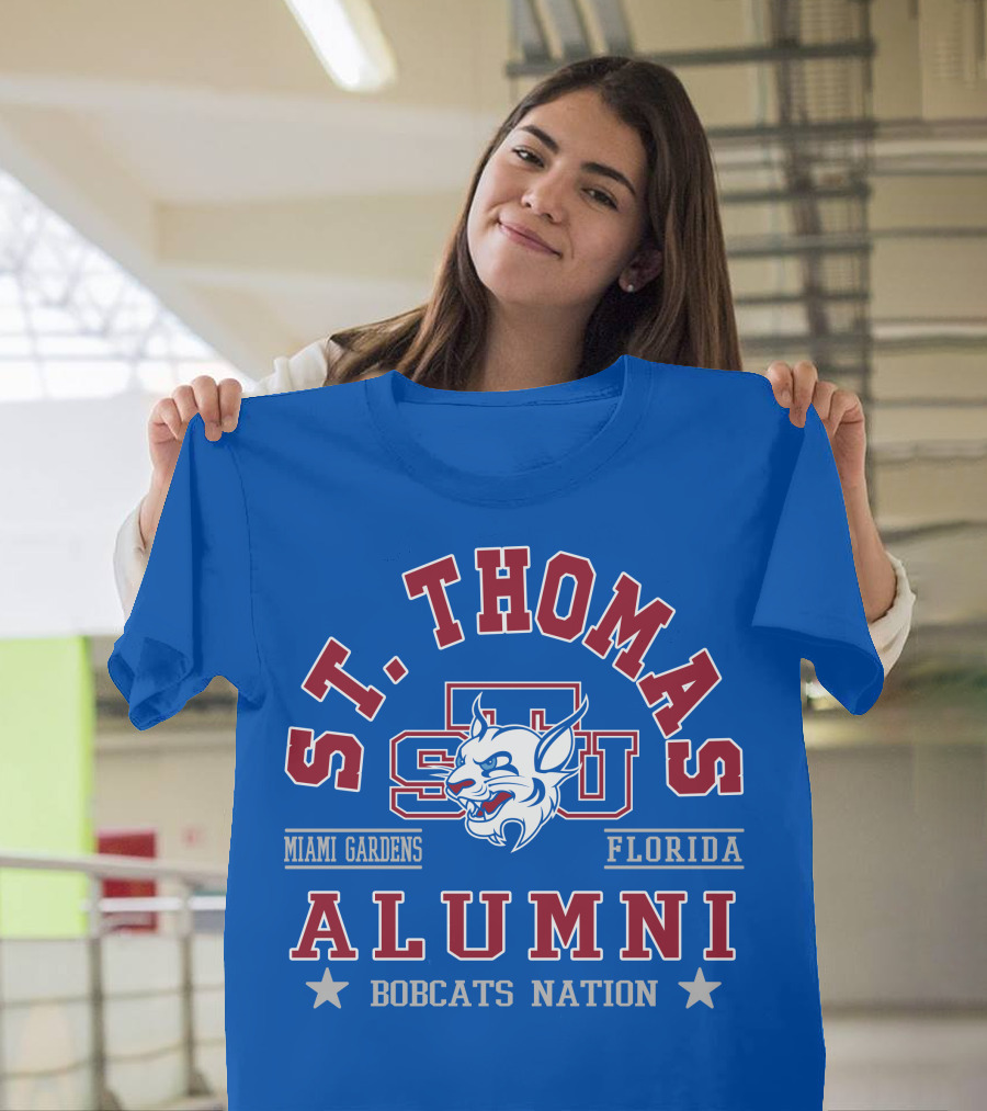 St. Thomas University Alumni Bobcats Nation Miami Gardens Florida T-Shirt