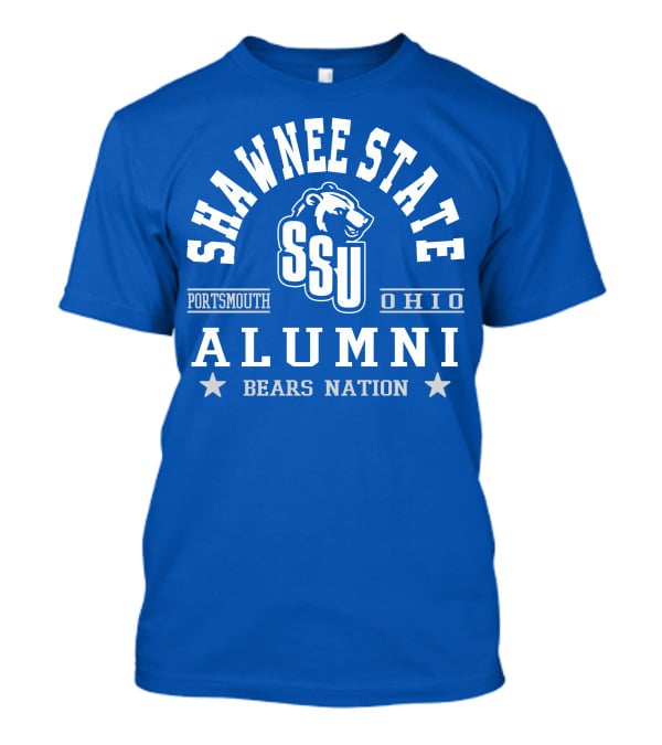 Shawnee State University SSU Portsmouth Ohio Alumni Bears Nation T-Shirt
