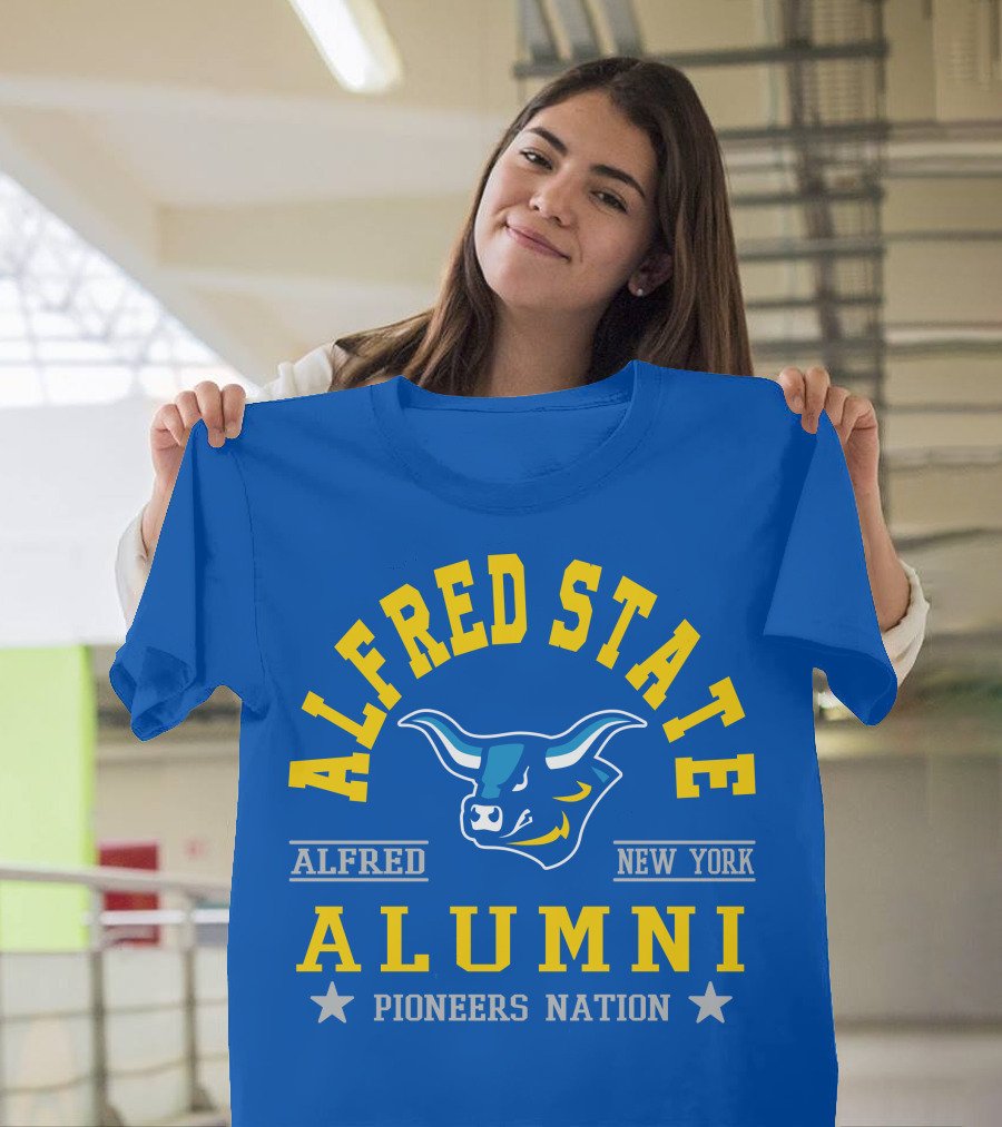 Alfred State Alumni Pioneers Nation New York T-Shirt