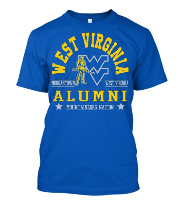 West Virginia Mountaineers Alumni Morgantown Nation T-Shirt