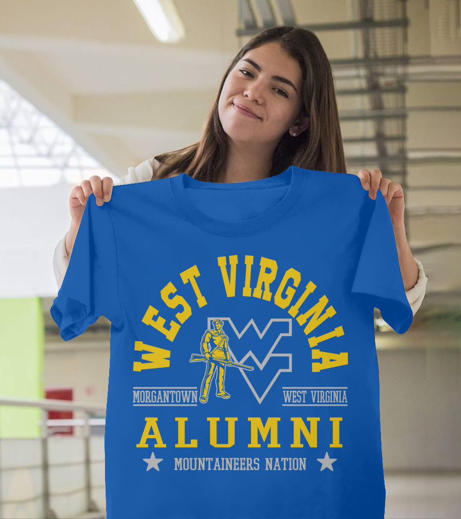West Virginia Mountaineers Alumni Morgantown Nation T-Shirt