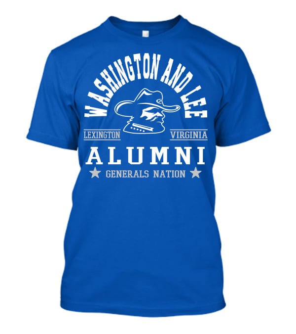Washington And Lee University Alumni Lexington Virginia Generals Nation T-Shirt