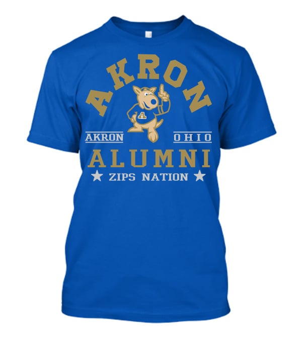 Akron Ohio Alumni Zips Nation T-Shirt