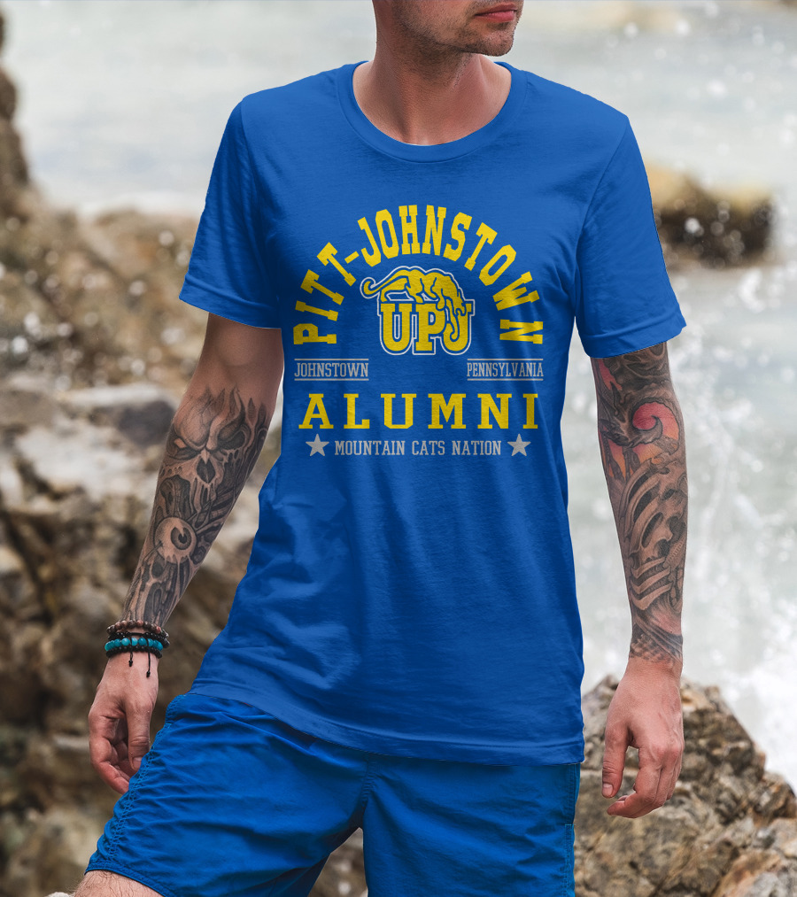 Pitt-Johnstown UPJ Alumni Mountain Cats Nation Johnstown Pennsylvania T-Shirt