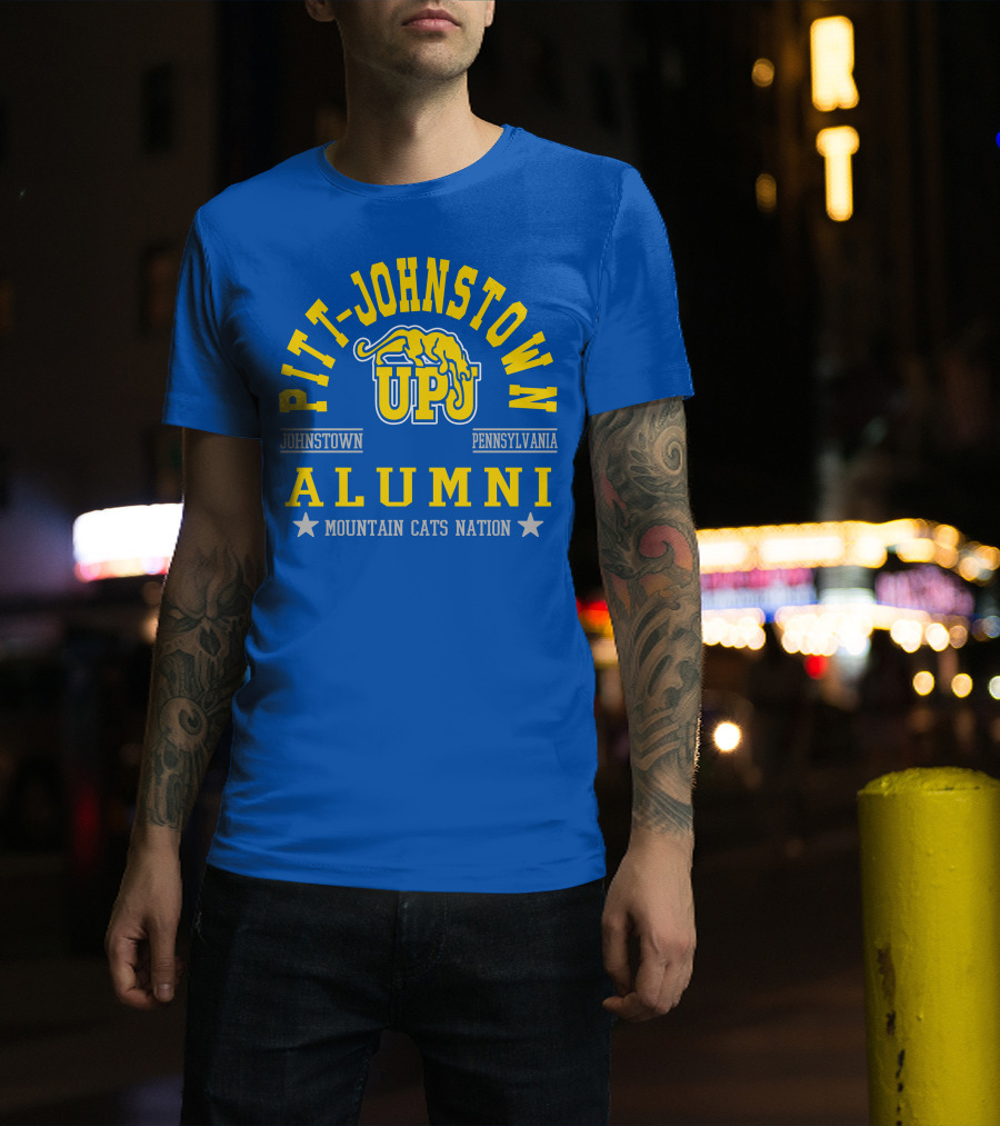 Pitt-Johnstown UPJ Alumni Mountain Cats Nation Johnstown Pennsylvania T-Shirt