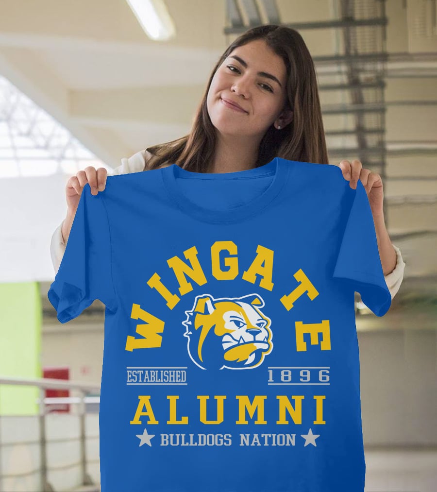 Wingate Established 1896 Alumni Bulldogs Nation T-Shirt