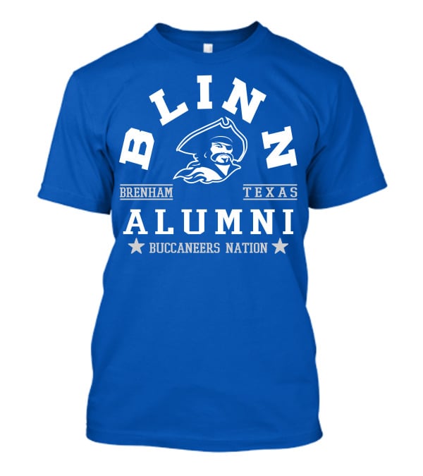 Blinn Brenham Texas Alumni Buccaneers Nation T-Shirt