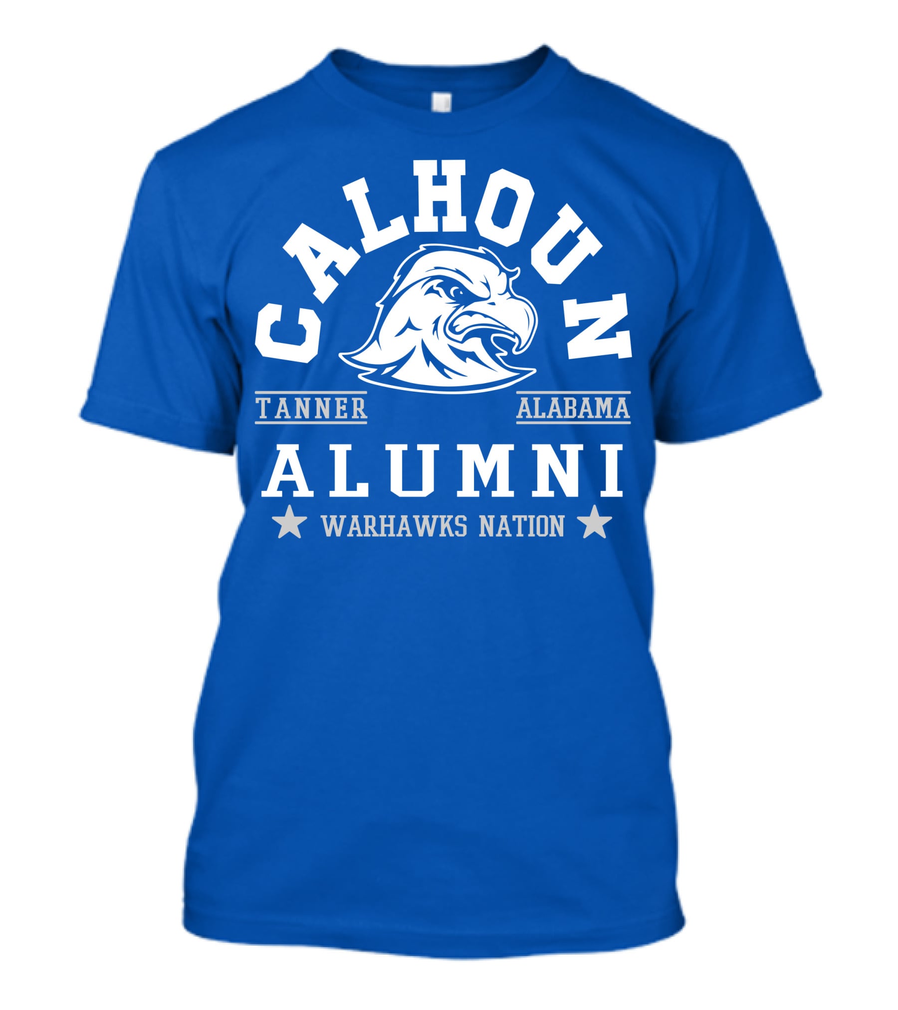 Calhoun Alumni Tanner Alabama Warhawks Nation T-Shirt