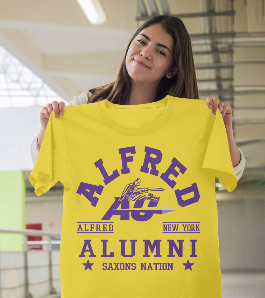 Alfred University Alumni Saxons Nation New York T-Shirt
