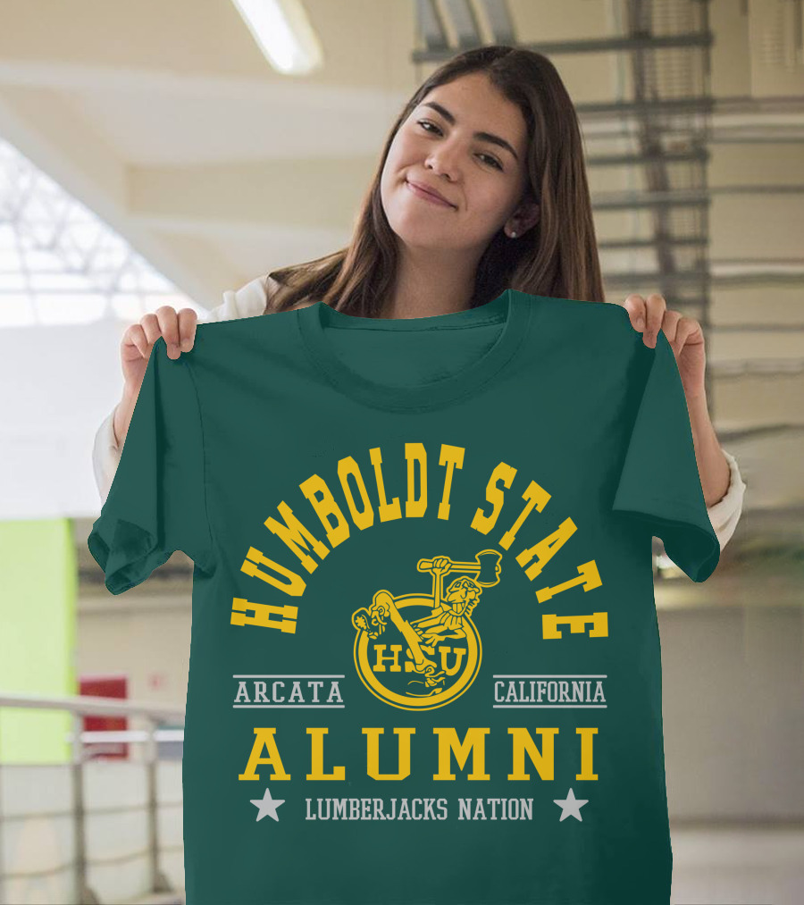 Humboldt State Alumni Arcata California Lumberjacks Nation HSU T-Shirt