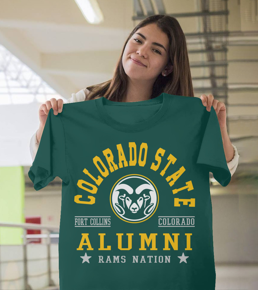 Colorado State Alumni Rams Nation Fort Collins Colorado T-Shirt