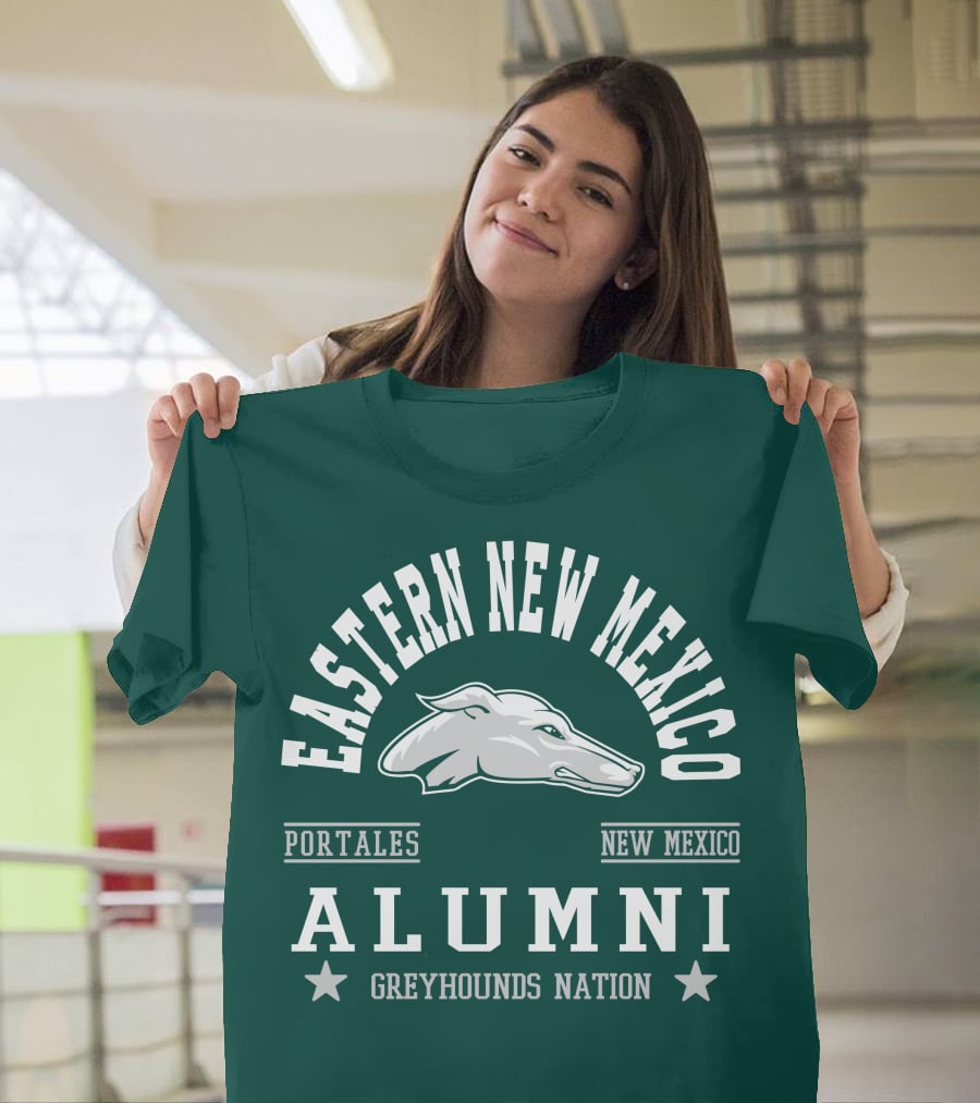 Eastern New Mexico University Portales Alumni Greyhounds Nation T-Shirt
