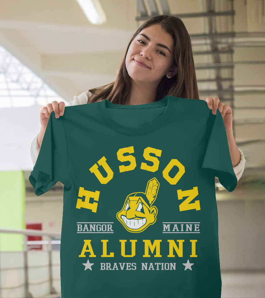 Husson Bangor Maine Alumni Braves Nation T-Shirt